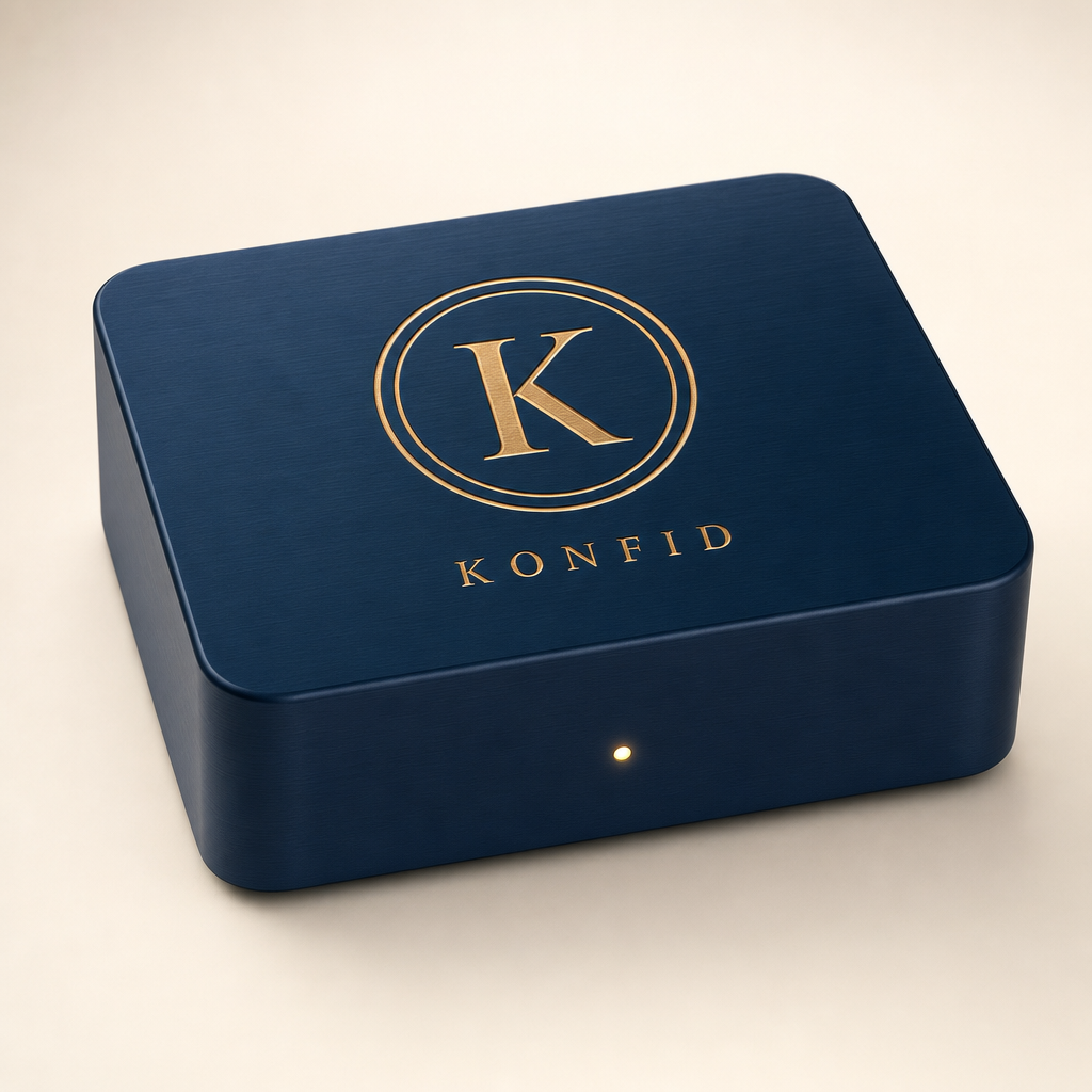 Box Konfid — appareil dédié installé dans le cabinet